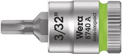 Wera kuusiokoloavaimen sisäosa 1/4" (6,3 mm) 8740 A Zyklop 05003381001 (05003381001)
