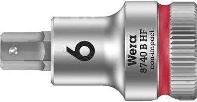 Wera kuusikulmainen kanta 6 mm 3/8" (10 mm) 8740 B HF Zyklop 05003035001 (05003035001)
