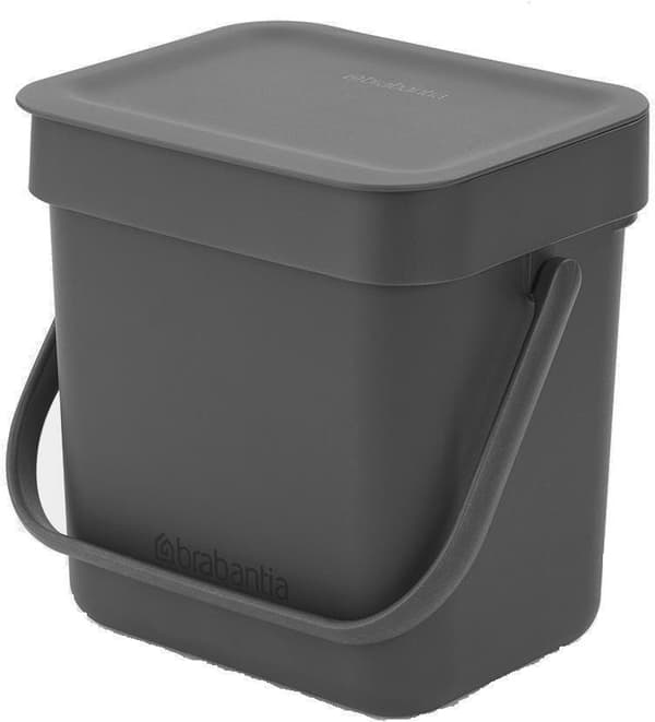 Brabantia 209888 - Svart - Plast - Bin - Enfärgad - Inomhus - Rektangulär (209888)