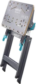 Miniatyrbillede 4 af 5: Wolfcraft 6871000 spænde- og maskinbord MASTER 750 ERGO 13,2 kg sort, sølv (6871000)