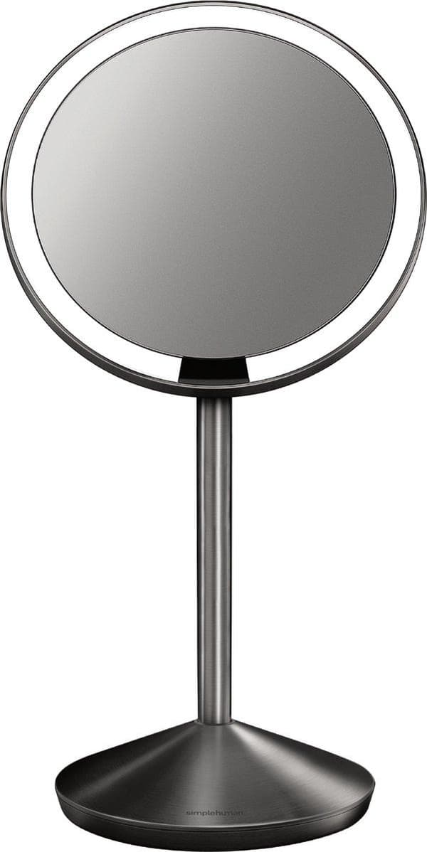simplehuman foldespejl med sensor 12 cm genopladeligt børstet rustfrit stål (ST3004)