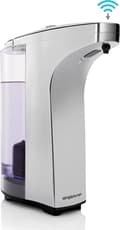 Miniatyrbillede 1 af 9: simplehuman batteridrevet sensordispenser, børstet nikkel (ST1023)