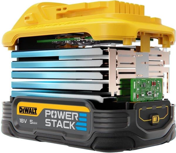 DeWalt DCBP518H2-XJ Powerstack 2x 18V XR 5Ah batterisæt (DCBP518H2-XJ)