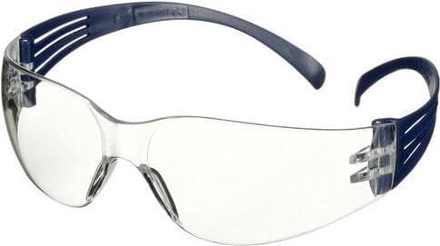 3M SF101AS-BLU-EU - Skyddsglasögon - Båda könen - Blå - Transparent - Polykarbonat (PC) - Polykarbonat (SF101AS-BLU)