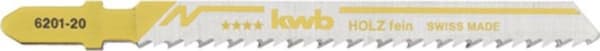 kwb 620235 stiksavklinger, træbearbejdning, HCS, universalskaft, professionel pakke, 5 x medium 5 stykker (620235)