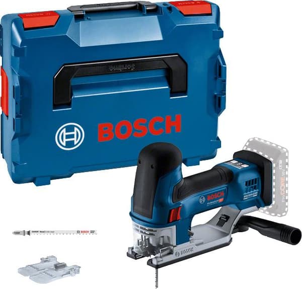 Bosch GST 18V-155 SC Professional. Håndtagstype: Tøndehåndtag, Farve på produkt: Sort, Blå. Løftehastighed i tomgang (maks.): 3800 SPM, Løftehastighed