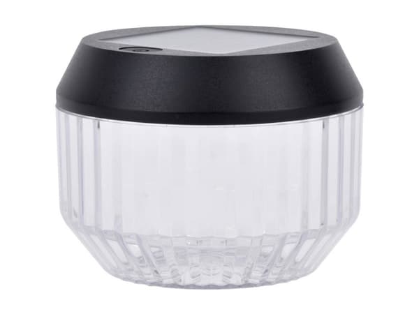 Lutec 6938602330 Solcelle-bordlampe 0.11 W Neutralhvid Sort