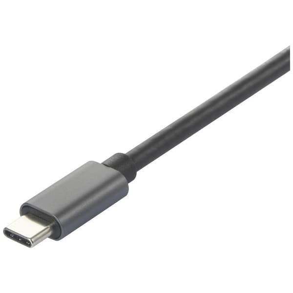 Renkforce USB-C®, VGA Adapter [1x USB-C® hane - 1x USB-C® hona (Power Delivery) , VGA hona, USB 3.2 Gen 1 A hona (USB 3