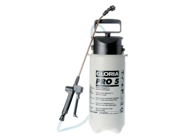 GLORIA Pro 5, Sort, Hvit, 5 l, Plast, 1 stykker, 7 l, 3 stang