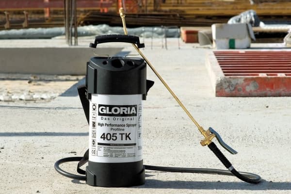 GLORIA 405 TK Profiline, Håndbasert sprøytepistol, 5 l, 8 l, Sort, Hvit, Plast, Messing