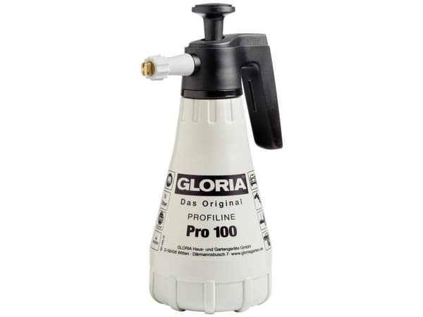 GLORIA Pro 100, Sort, Hvit, 1 l, Plast, 1 stykker, 1,3 l, 3 stang