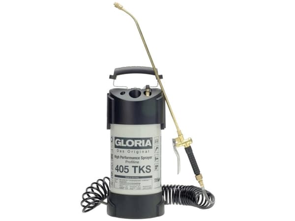 GLORIA 405 TKS Profiline, Sort, Hvit, 5 l, Plast, 1 stykker, 8 l, 6 stang