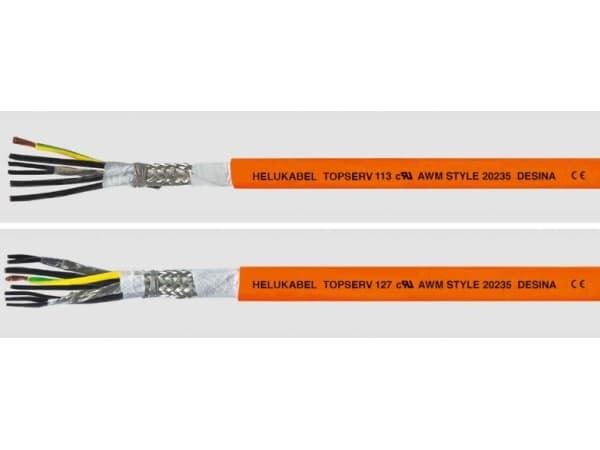 HELUKABEL 707291, Lavspenningskabel, Oransje, Polyvinylklorid (PVC), Kobber (Cu), 0.75 mm², 155 kg/km