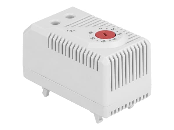 DeLOCK 66824, Harmaa, Punainen, IP20, Muovi, °C, Rotaatio, 30 W