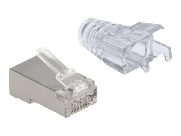 Delock - Nettverkkontakt - RJ-45 (hann) åpning foran - FTP - CAT 6 (en pakke 50)