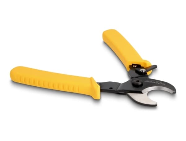 Delock - Kabelsaks - for cables up to 10.5 mm diameter, round - gul