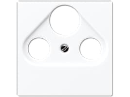 JUNG A 561 PLSAT WW, Vit, Duroplast, JUNG, SAT + TV + radio, 1 styck