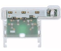 Merten MEG3901-8006, Grønn, Metallisk, Rød, LED, AC, 100 - 230 V, 100 - 230 V