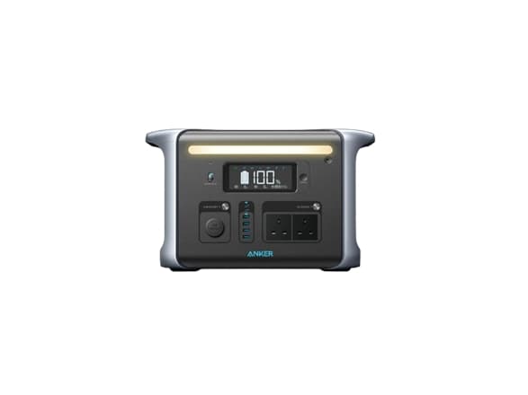 Anker PowerHouse 757 - Bærbar strømstasjon - 1500 W - AC 220-240 / DC 11-30 V - litium-jernfosfat - 1229 Wh - utgangskontakter: 13