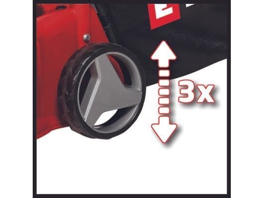 Einhell GC-PM 40/2, Gressklipper som man spaserer bak, 800 m², 40 cm, 2,5 cm, 6 cm, Roterende blader