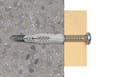 Miniatyrbild 3 av 5: Fischer 77869, Väggplugg, Tegel, Betong, 50 mm, 8 mm, 6 cm, 4,5 mm