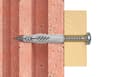 Miniatyrbild 5 av 5: Fischer 77869, Väggplugg, Tegel, Betong, 50 mm, 8 mm, 6 cm, 4,5 mm