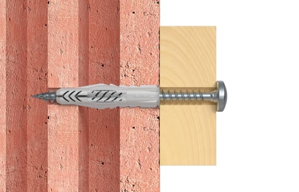 Fischer 77869, Väggplugg, Tegel, Betong, 50 mm, 8 mm, 6 cm, 4,5 mm