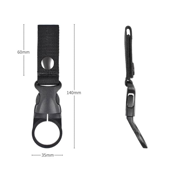 Flaskeholder for Ryggsekk eller Bukse – Praktisk Klips for Vannflasker