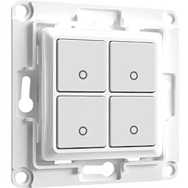 Shelly Shelly Wall switch 4 - white Smart ljusströmsbrytare till vägg