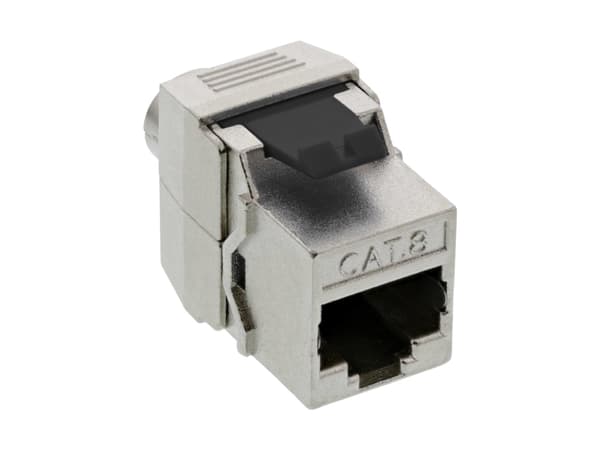InLine 76202G, RJ-45, Honkoppling, Cat8.1, 1 styck