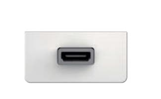 Kindermann 7456 000 542, HDMI, Silver, Plast, 5,2 cm, 1 styck Silver