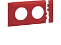 Miniatyrbild 1 av 3: Hager GB080203020, Röd, ABS synthetics, 1 styck
