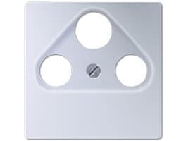 JUNG A 561 PLSAT AL, Alumiini, Duroplast, JUNG, Satelliitti + TV + Radio, 1 kpl