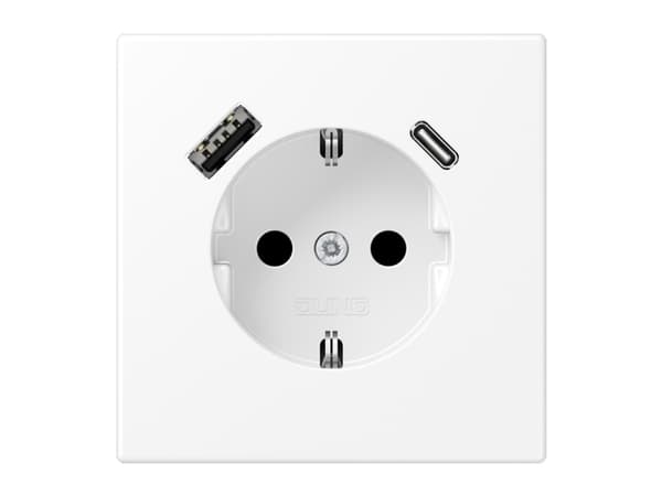 JUNG LS1520-15CAWWM, Tyyppi F, 5 - 35 °C, Muovi, IP20, 16 A, 50/60 Hz