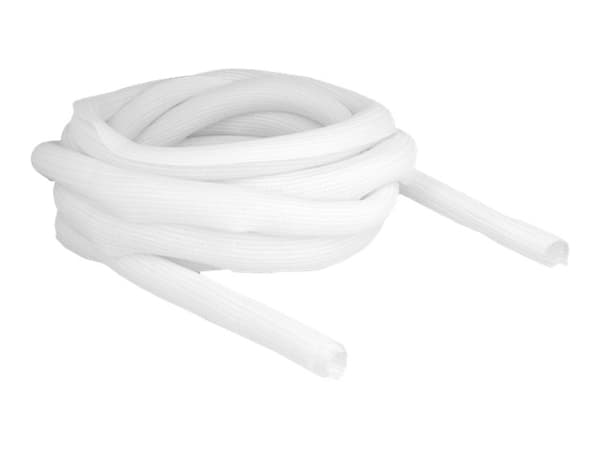 Delock - Kabelhanteringsfodral - 25 mm diameter - 5 m - vit