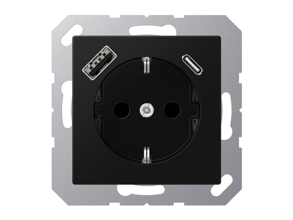 JUNG A1520-15CASWM, Tyyppi F, 5 - 35 °C, Muovi, IP20, 16 A, 50/60 Hz