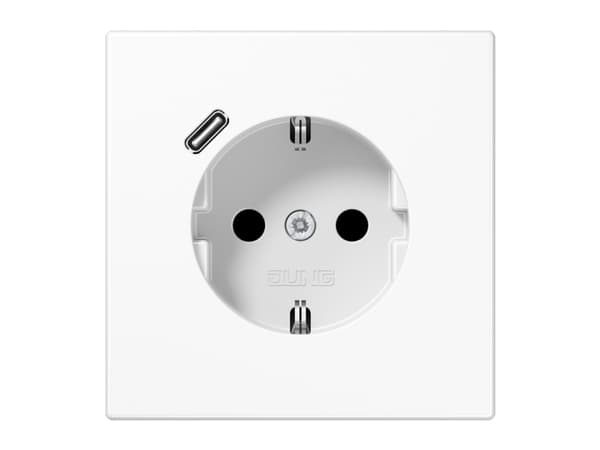 JUNG LS1520-18CWW, Tyyppi F, 5 - 35 °C, Muovi, IP20, 16 A, 50/60 Hz