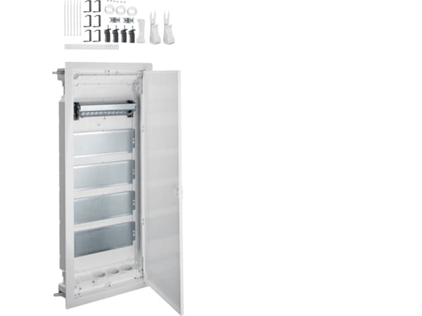 Hager volta verdeler inbouw 1-sleuf 48 modulen met deur