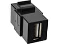 Pikkukuva 5 / 5: InLine 76201P, Litteä, Musta, USB A, USB A, Naaras, Naarasliitin, Naarasliitin