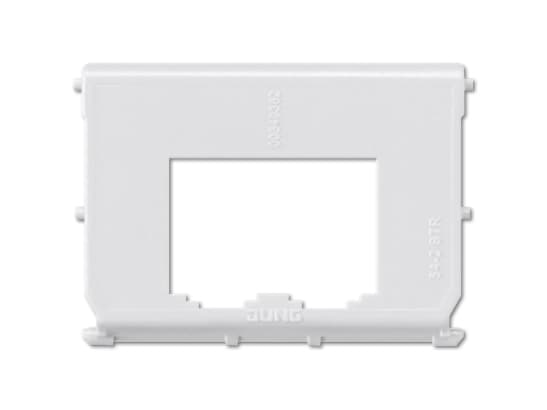JUNG 54-2BTR, Vit, Termoplast, Vanlig, JUNG, RJ-45, 1 styck
