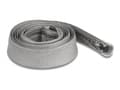 Miniatyrbild 4 av 5: Delock - Flätad ärm - 30 mm diameter with zip fastener - 2 m - grå