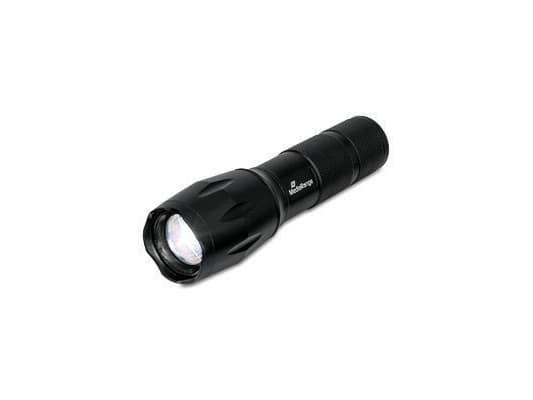 MediaRange MR735, Käsikokoinen taskulamppu, Musta, Alumiini, LED, 1 lamppua, 10 W