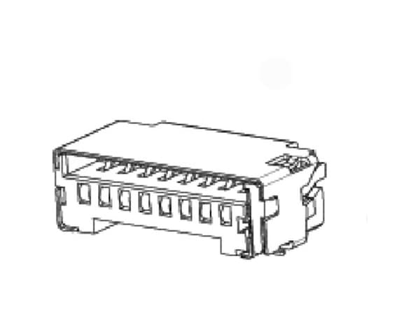 Molex Hukommelseskort-slot Samlet antal poler 8 Rastermål: 1.1 mm 47309-2651 1 stk Tape on Mini reel