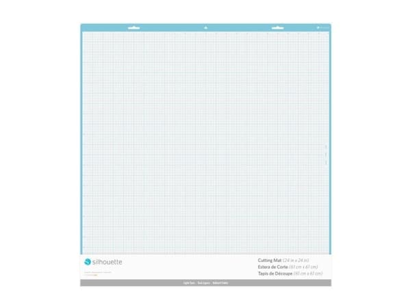 Silhouette CUT-MAT-24X24LT, Skärmatta, Svart, Blå, Vit, Silhouette Cameo 4 Pro, 609,6 mm, 609,6 mm