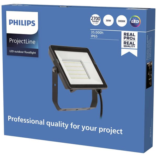 Philips LED ProjectLine 8719514954441 LED Strålkastare 30 W Varmvit