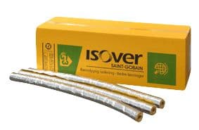 Alu-rørskål 28x50mm. 1.2mtr. - Isover Boaflex.Alu2, max. 150gr.C uden tape