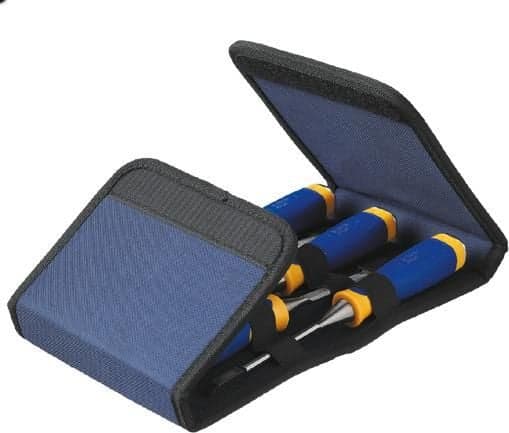 Marples 10503876 - Pack of 5 Chisel, Handle with Anti-Shock (6, 10, 16, 20, 26 mm)
