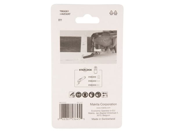 Makita B-64951, Volframkarbid (TC), 4 cm, 1 styck
