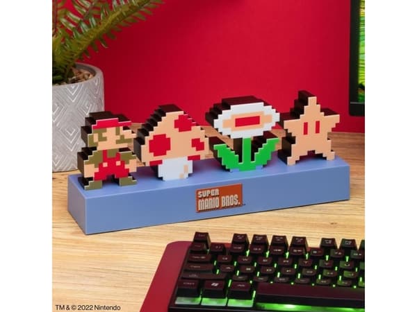 Paladone Super Mario Bros. Icons Light, Multifärg, Super Mario, AAA, 300 mm, 330 g, 1 styck