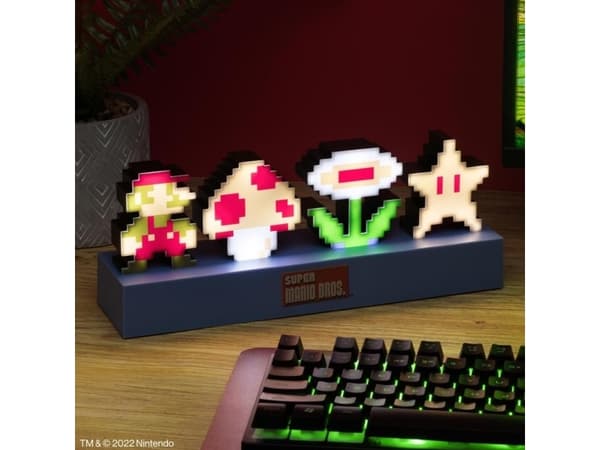 Paladone Super Mario Bros. Icons Light, Multifärg, Super Mario, AAA, 300 mm, 330 g, 1 styck